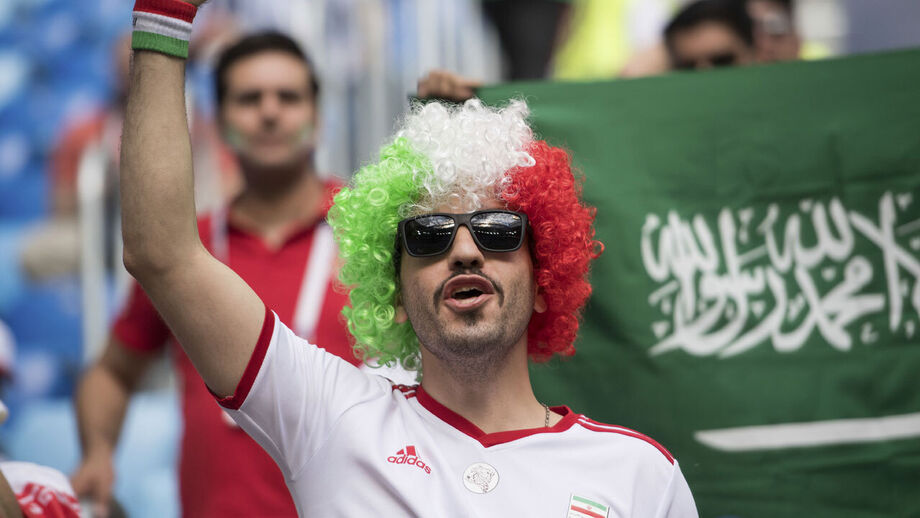 Adepto iraniano festeja apuramento