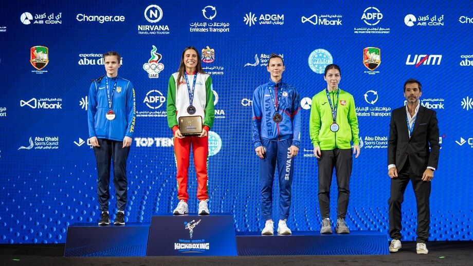 Sofia Oliveira elevou a bandeira portuguesa bem alto em Abu Dhabi