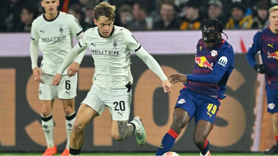 Duelo entre Borussia Mönchengladbach e Leipzig