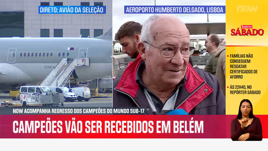 Seleção portuguesa já está em Portugal