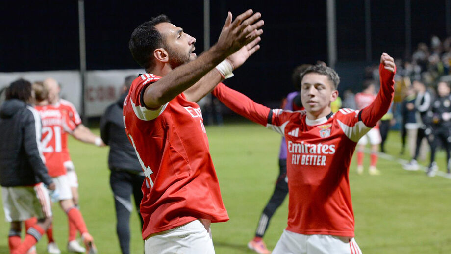 Pavlidis festeja o golo marcado ao Nacional