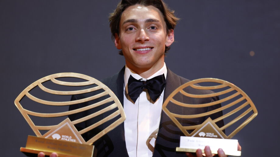 Armand Duplantis é atleta do ano para a World Athletics