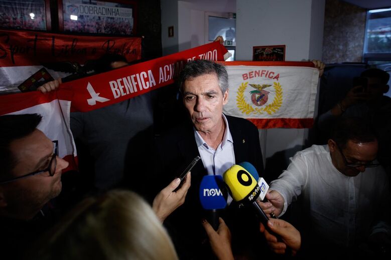 João Noronha Lopes na Casa do Benfica em Vizela
