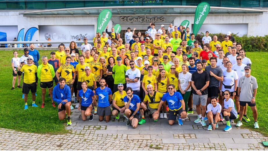 Atletas reunidos em Lisboa para primeiro treino da São Silvestre El Corte Inglés 