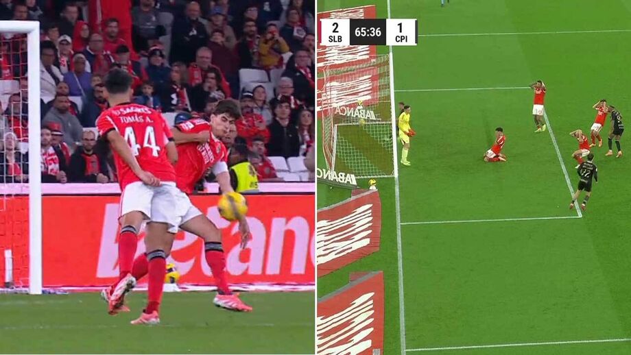 VAR do Benfica-Casa Pia ilibado de não ter chamado o árbitro para reverter penálti de António Silva