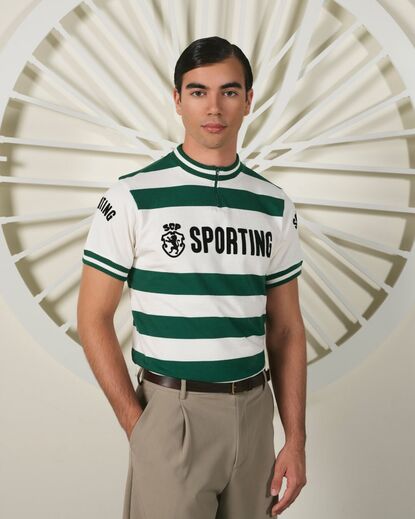 Sporting lança duas camisolas vintage inspiradas em Joaquim Agostinho