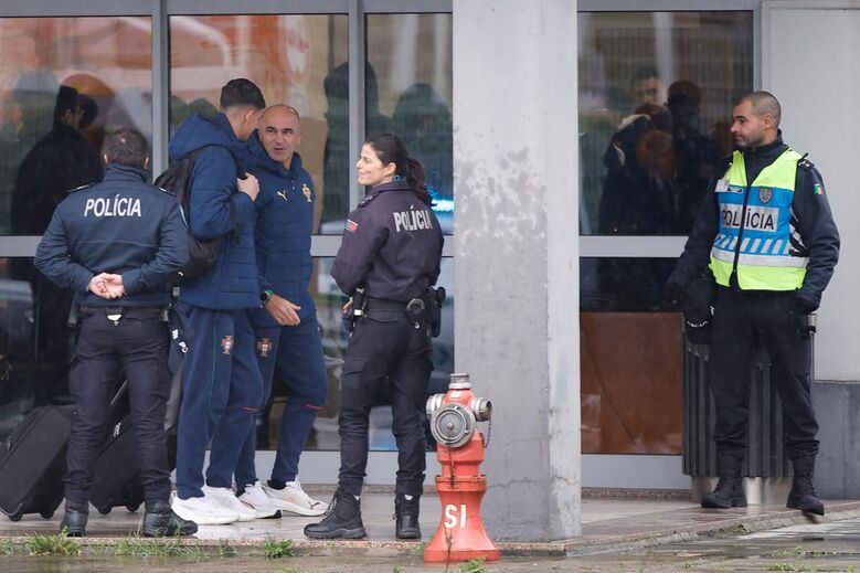 Roberto Martínez e João Carvalho