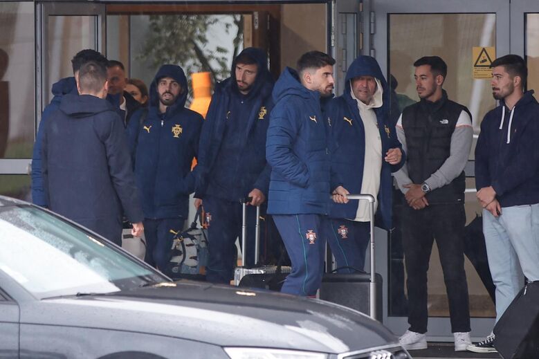 Bernardo Silva, Rúben Dias e Rúben Neves 