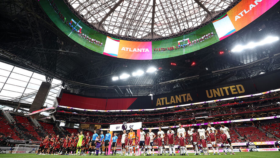 Mercedes-Benz Stadium, em Atlanta, acolherá jogo entre Portugal e EUA