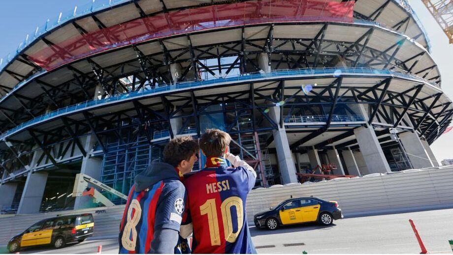 Adeptos do Barça de regresso 'a casa'