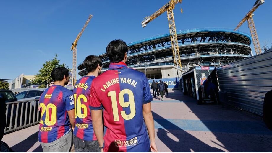 Adeptos do Barça de regresso 'a casa'