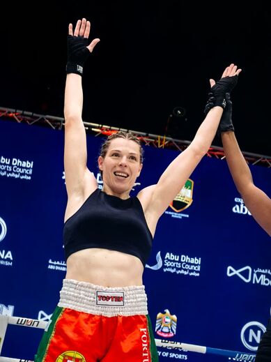 Catarina Dias de ouro em Abu Dhabi