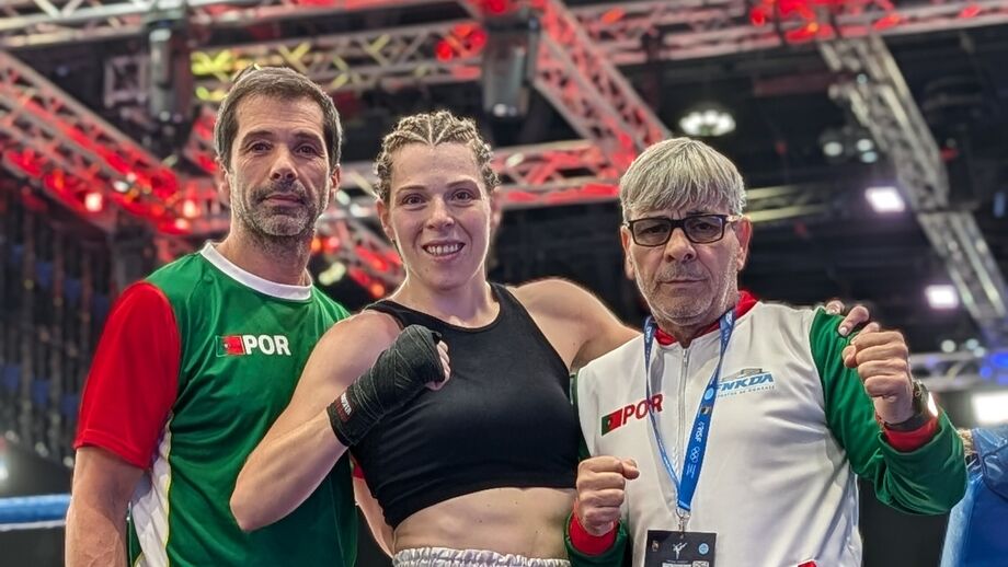 Raúl Lemos com Catarina Dias e José Pina