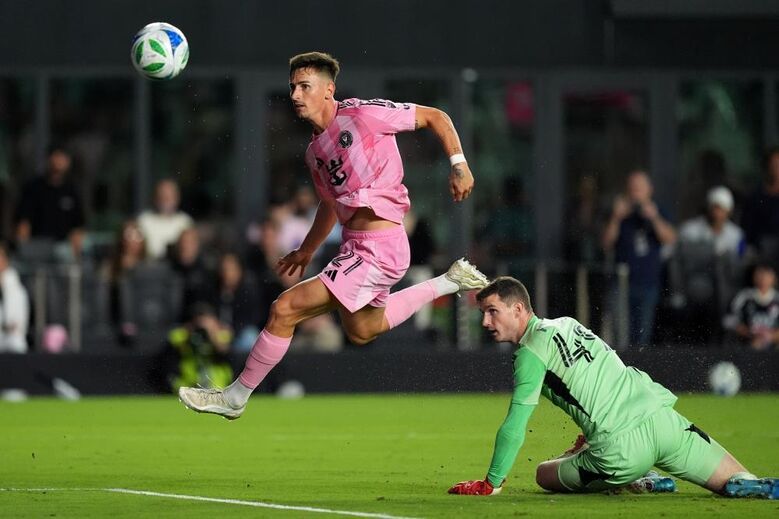  Tadeo Allende, avançado argentino do Inter Miami