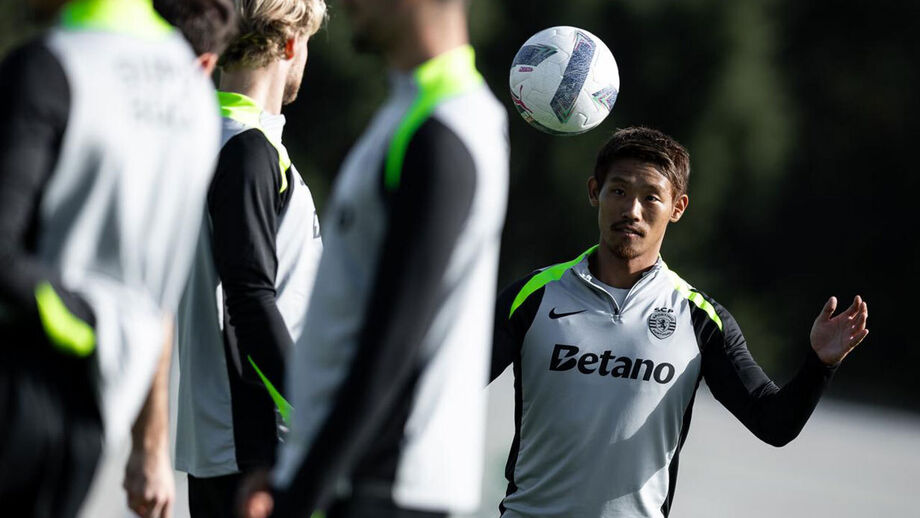 Morita tenta sorrir ao serviço do Sporting