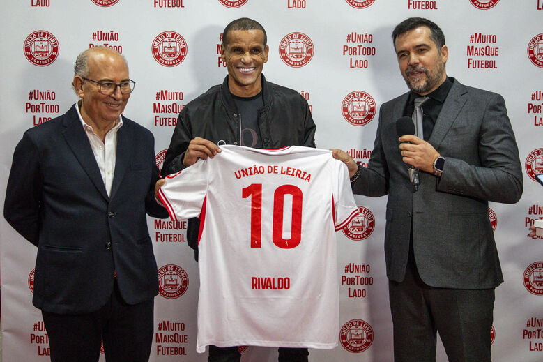 Pedro Proença, Derlei, Rivaldo e Joaquim de Almeida homenageados pela União de Leiria