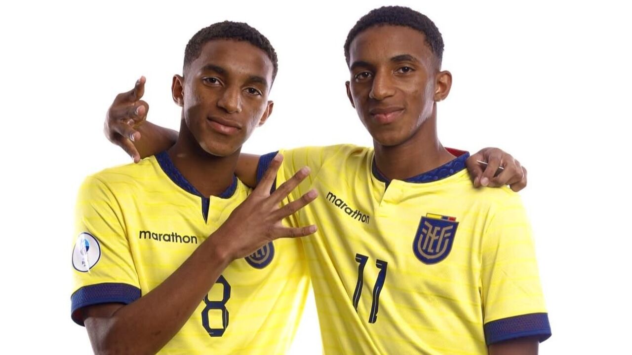 Gémeos equatorianos, Edwin e Holger Quintero, reforçam o Arsenal em 2027