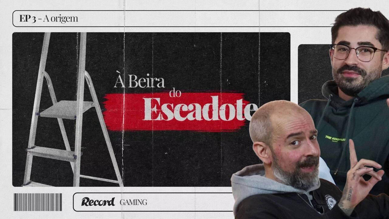 Episódio sobre a origem dos videojogos com "À Beira do Escadote"