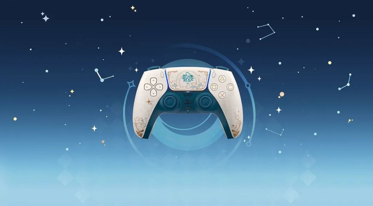 Comando DualSense Genshin Impact Edição Limitada da PlayStation