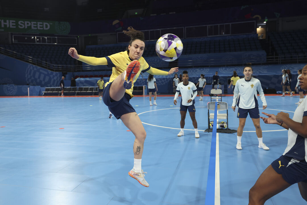 Ana Catarina Pereira prepara-se para festejar no campo