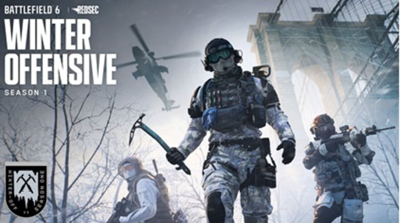Battlefield 6 com ofensiva de inverno na nova atualização sazonal
