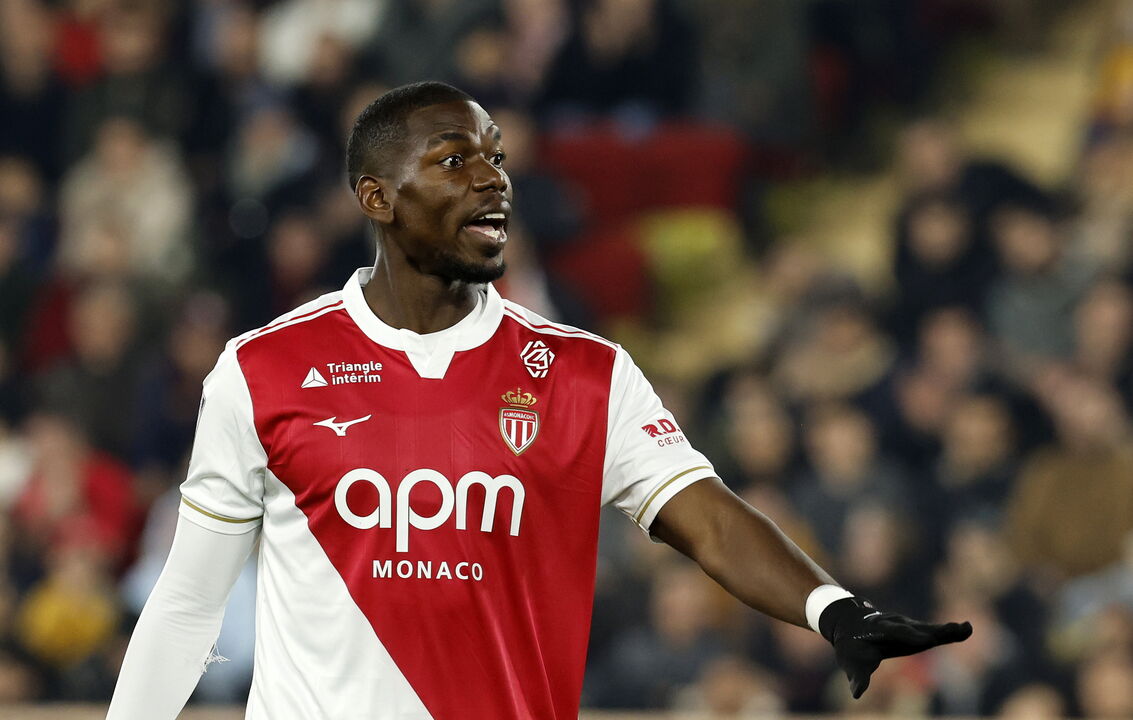 Paul Pogba ao serviço do Monaco