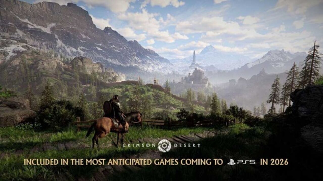 Crimson Desert entre os jogos mais aguardados para PS5 em 2026