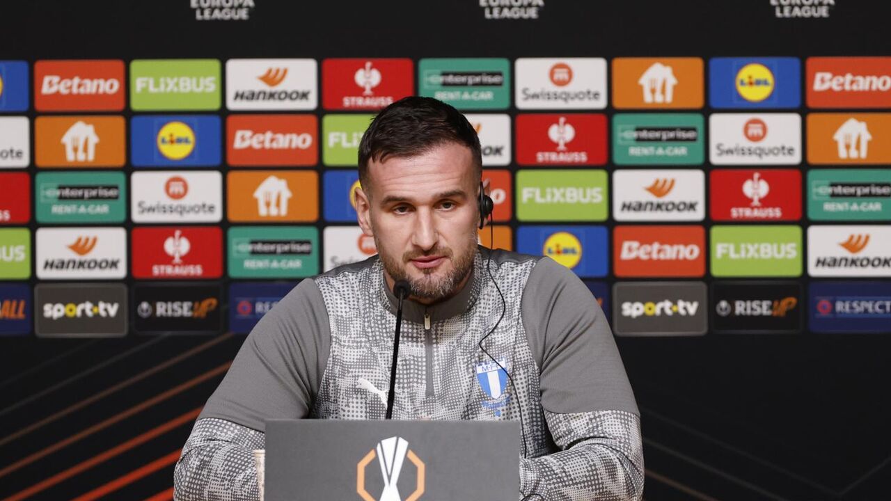 Anes Mravac fala sobre o jogo do Malmö na Liga Europa