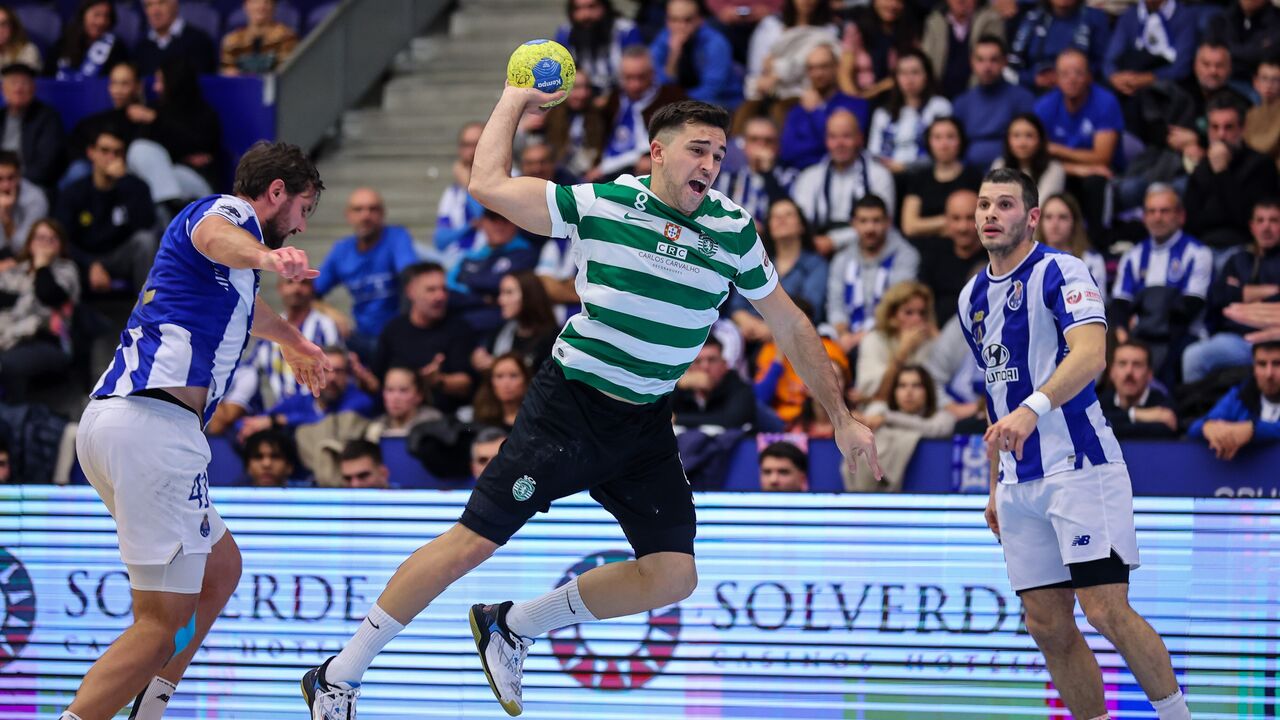 Sporting vence FC Porto e consolida liderança no campeonato de andebol