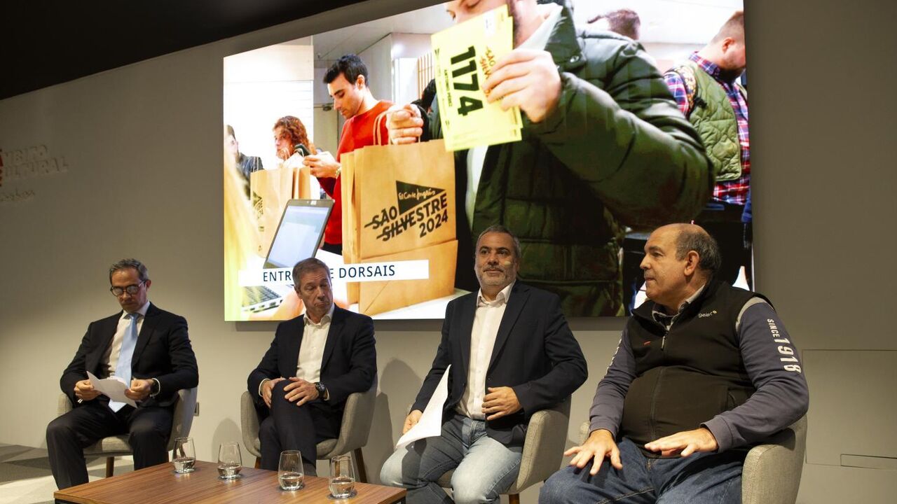 Conferência sobre a corrida São Silvestre El Corte Inglés