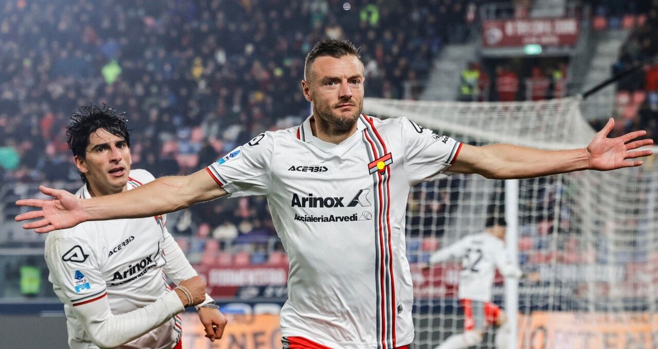 Jamie Vardy é nomeado Jogador do Mês da Serie A