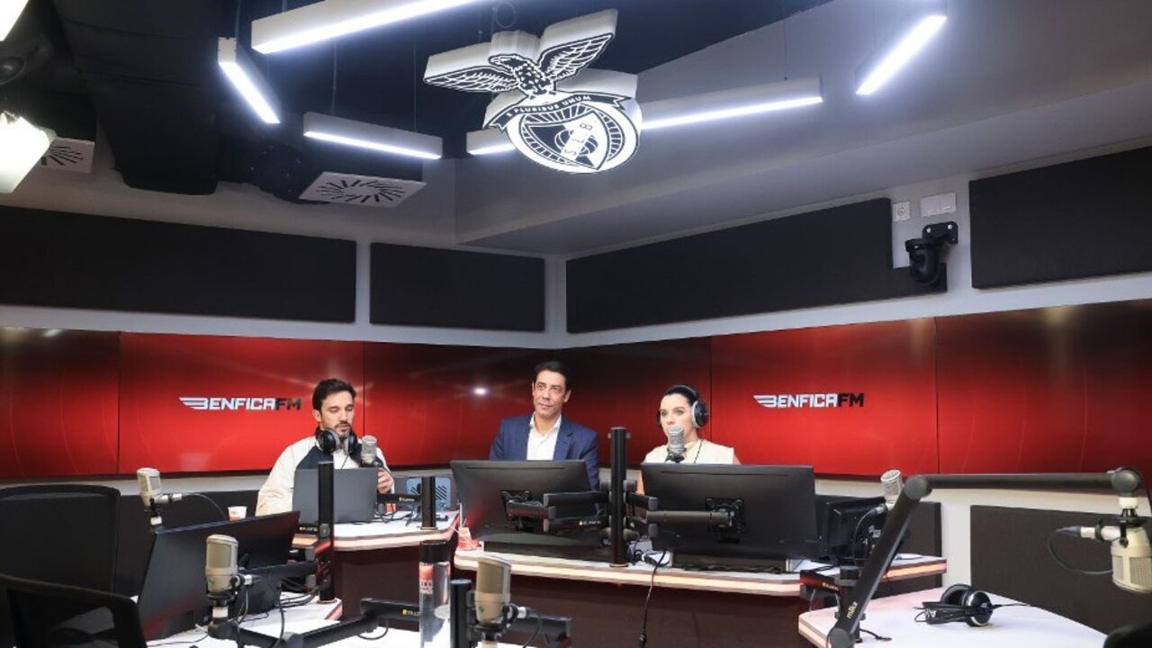 Rui Costa no arranque da Benfica FM