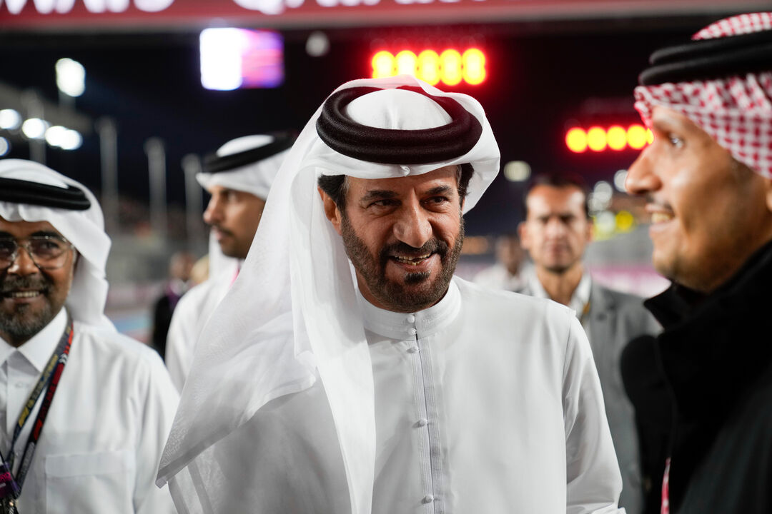 Mohammed Ben Sulayem no GP do Qatar de F1