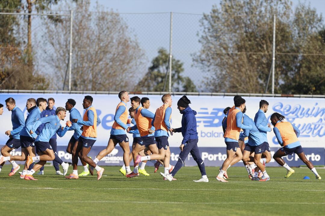 Treino do FC Porto no Olival