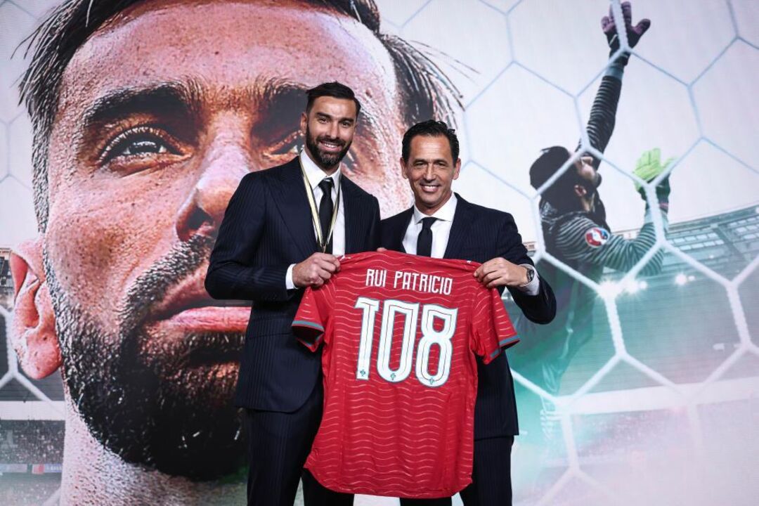 Pedro Proença com Rui Patrício