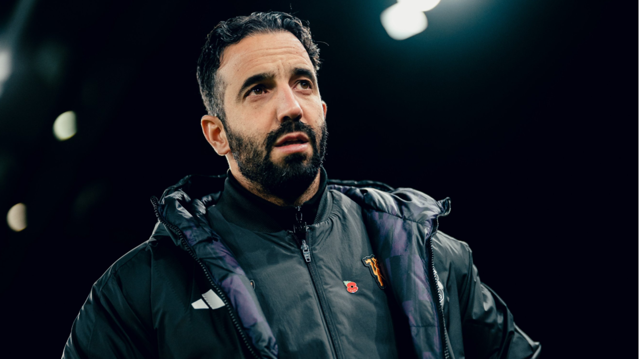 Ruben Amorim, treinador do Manchester United