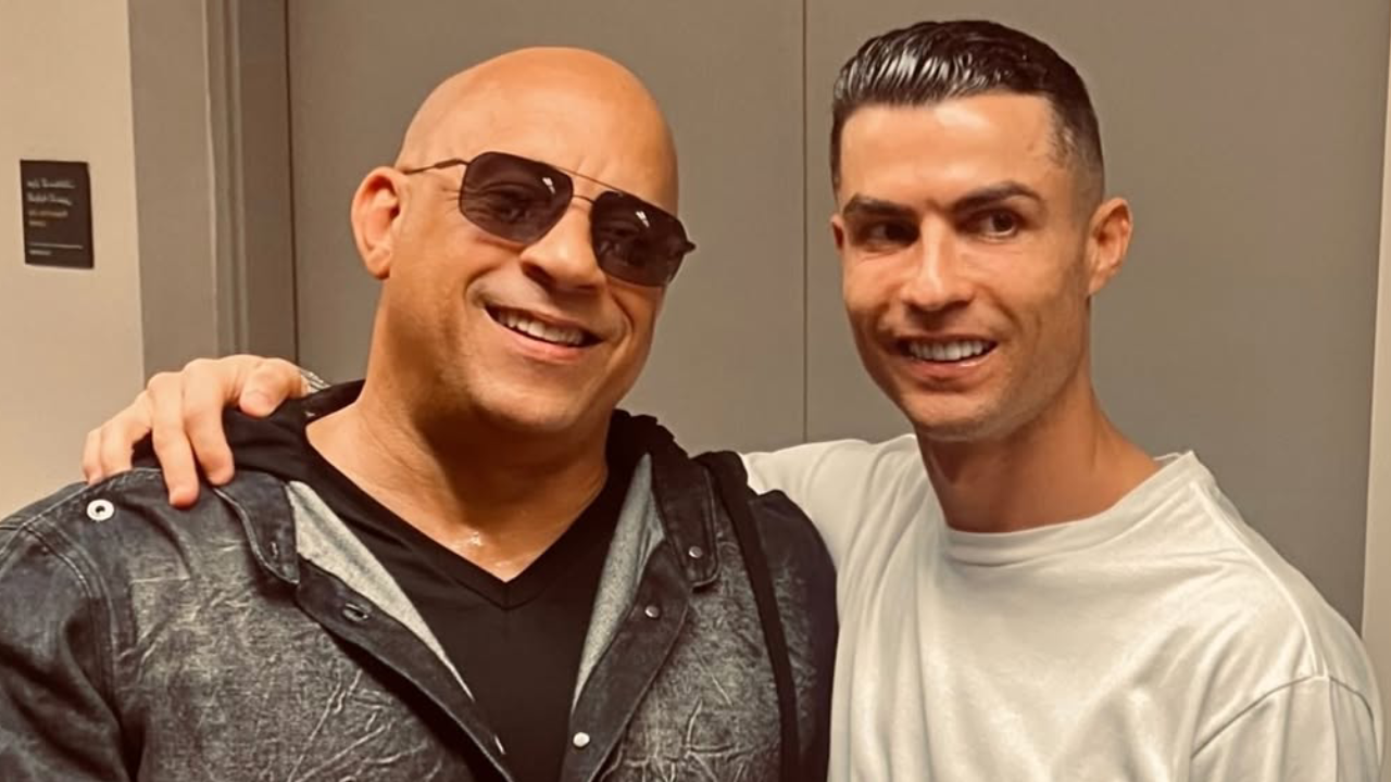 Vin Diesel e Cristiano Ronaldo