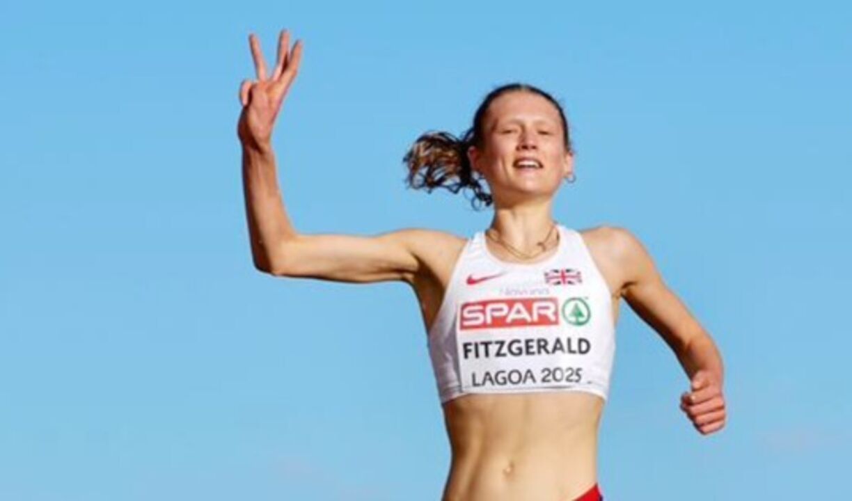 Innes Fitzgerald festeja conquista no Algarve