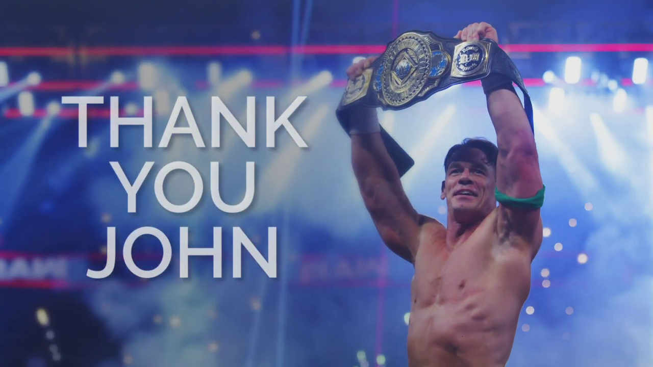 O adeus a uma lenda de gerações: o emocionante vídeo de homenagem da WWE a John Cena