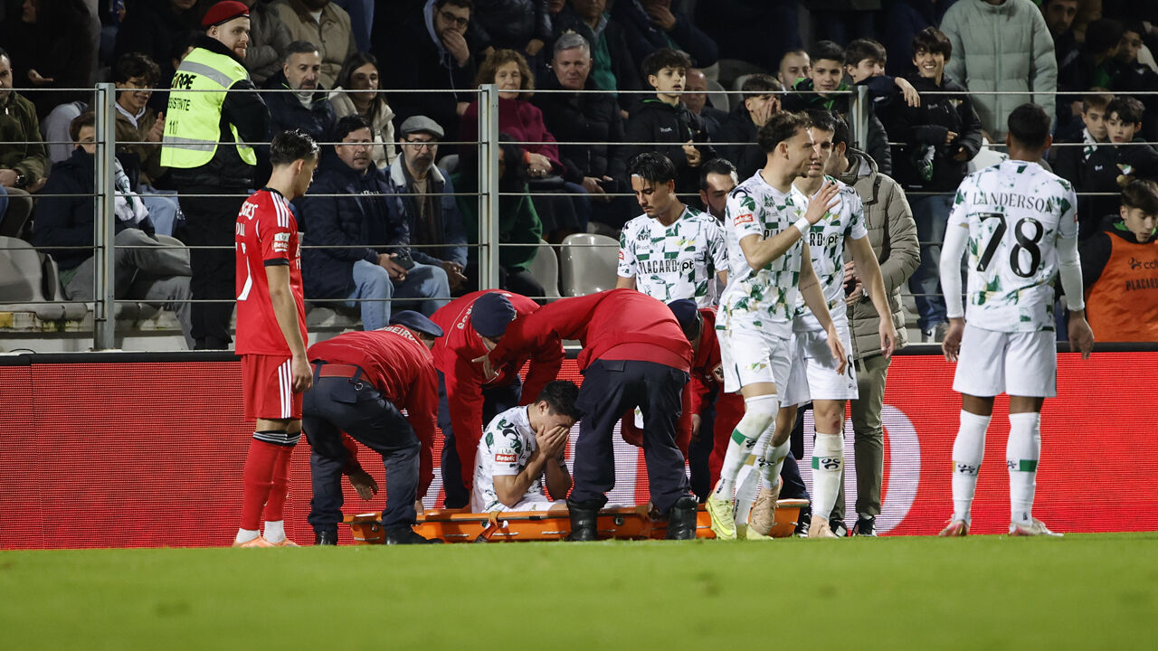 Vasco Sousa volta a fraturar o perónio da perna direita