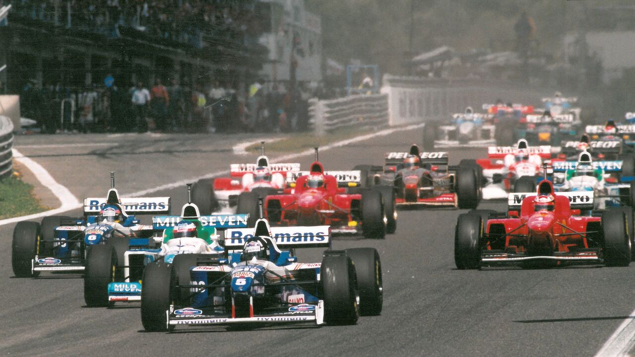 O GP Portugal de Fórnula 1 no Estoril... em 1996