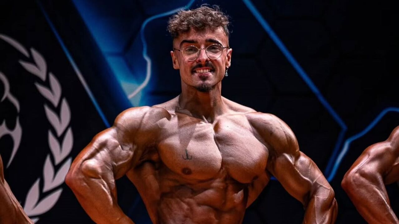 Ander Basurto foi campeão mundial de culturismo em 2024