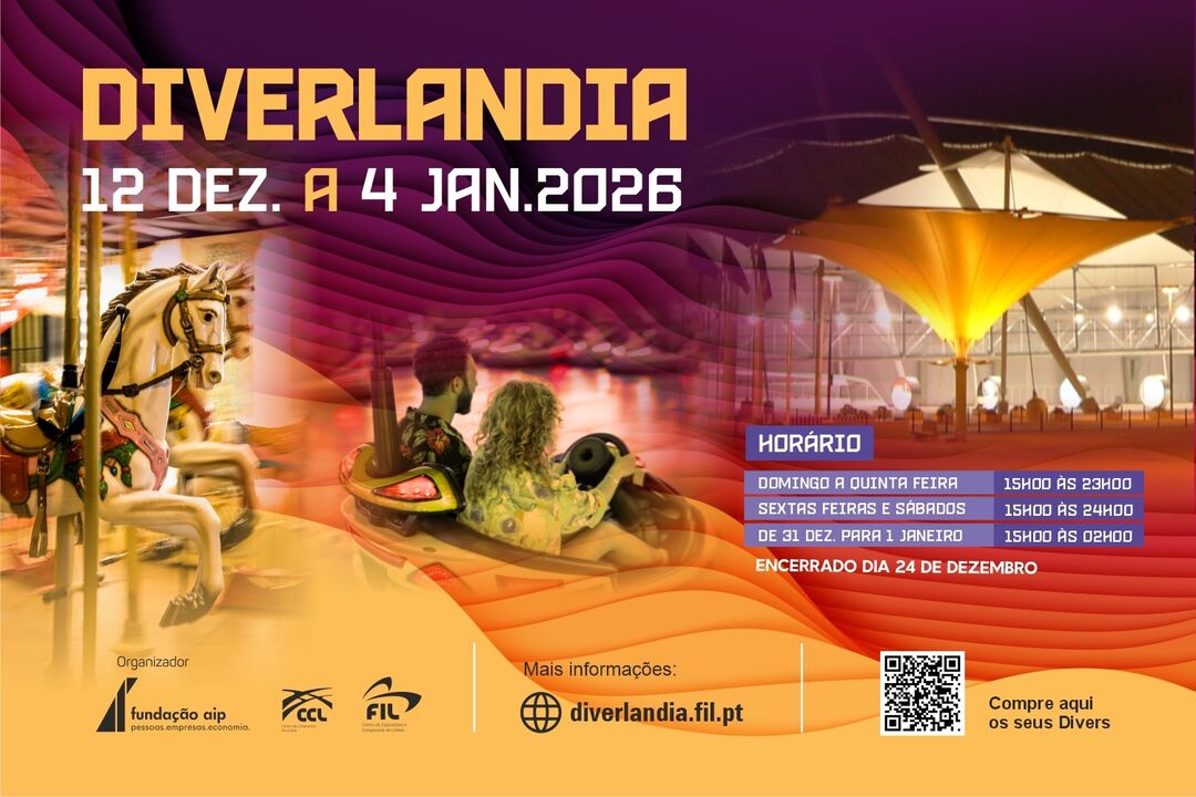 Diverlandia volta à FIL de 12 de dezembro a 4 de janeiro de 2026