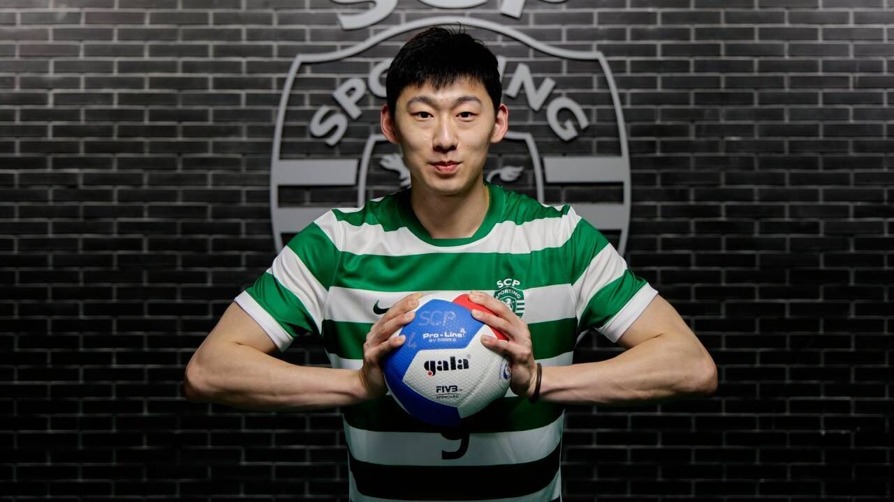 Yongzhen Li reforça a equipa masculina de voleibol do Sporting