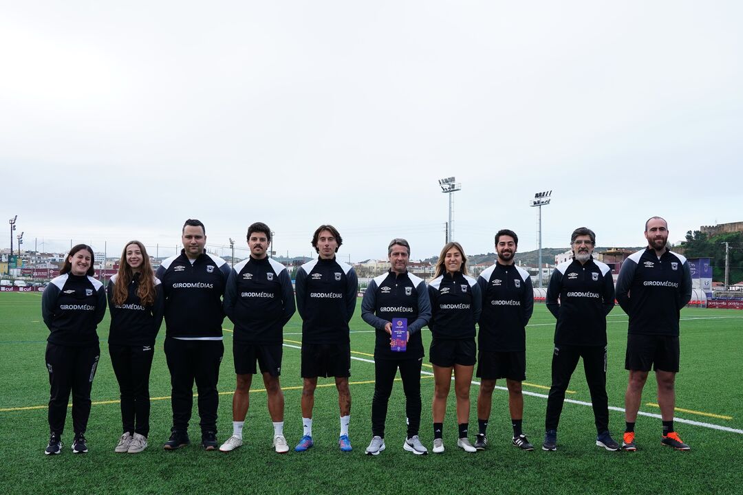 A equipa técnica do Torreense