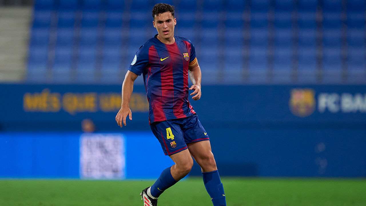 Álvaro Cortés, central do Barcelona B, pode reforçar o Benfica