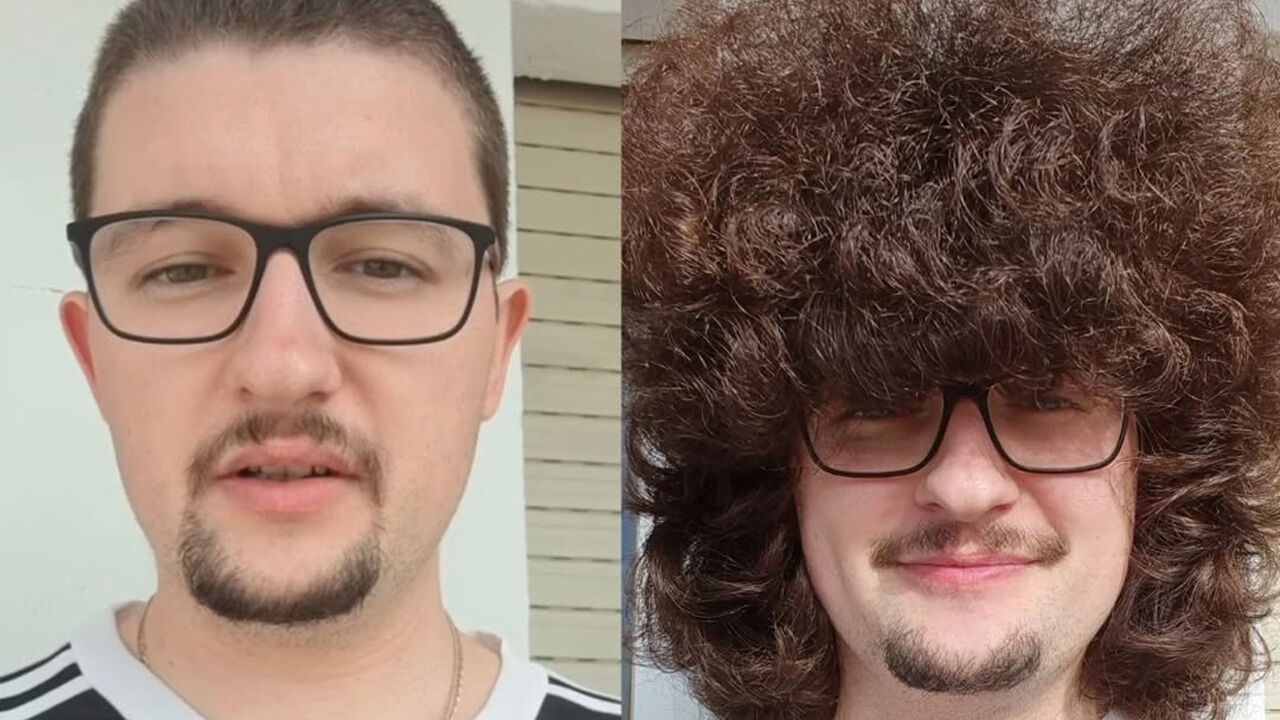 Tudo começou frente ao Aston Villa: adepto do Man. United não corta cabelo há 442 dias e sequência... continua no zero