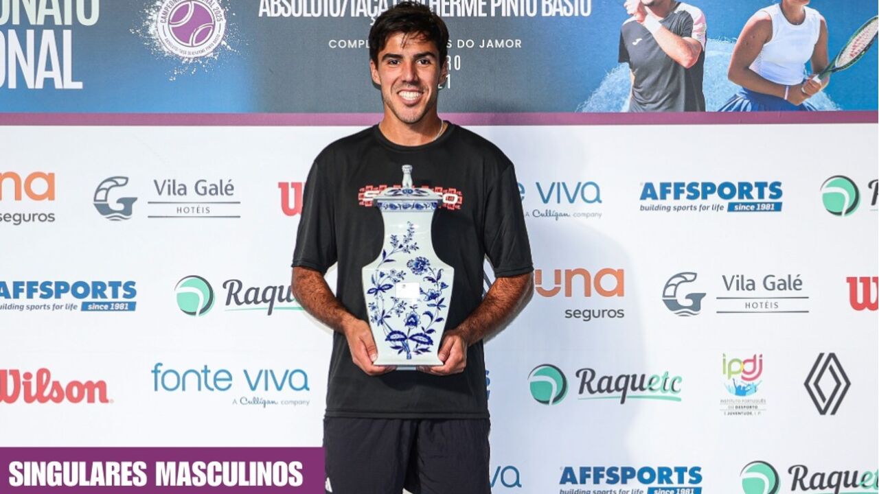 Tiago Torres sagra-se campeão nos singulares masculinos