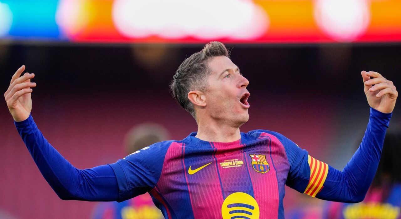 Lewandowski, avançado polaco, associado ao Inter Miami