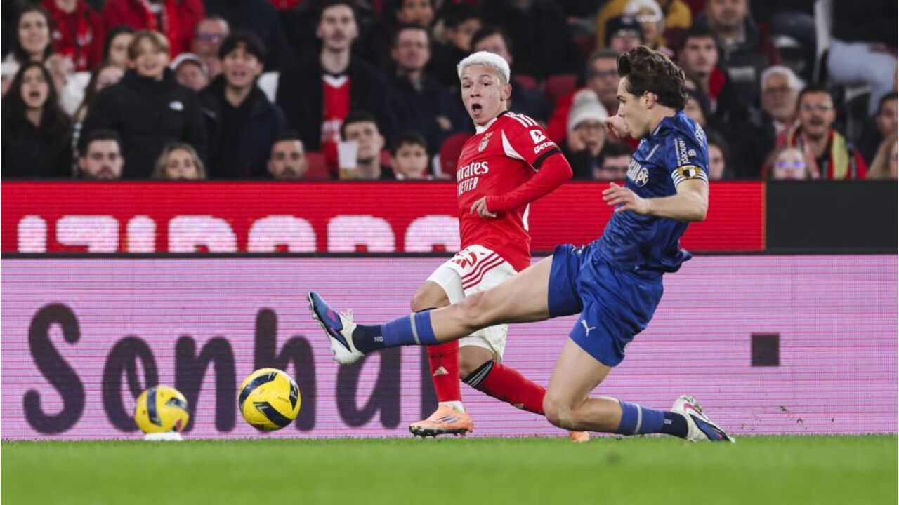 Prestianni promete entrega total no Benfica após vitória sobre o Famalicão